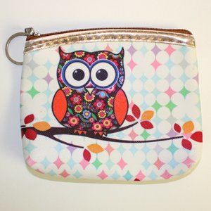3 for $10 💲 Colourful Owl Coin Purse Pouch Wallet